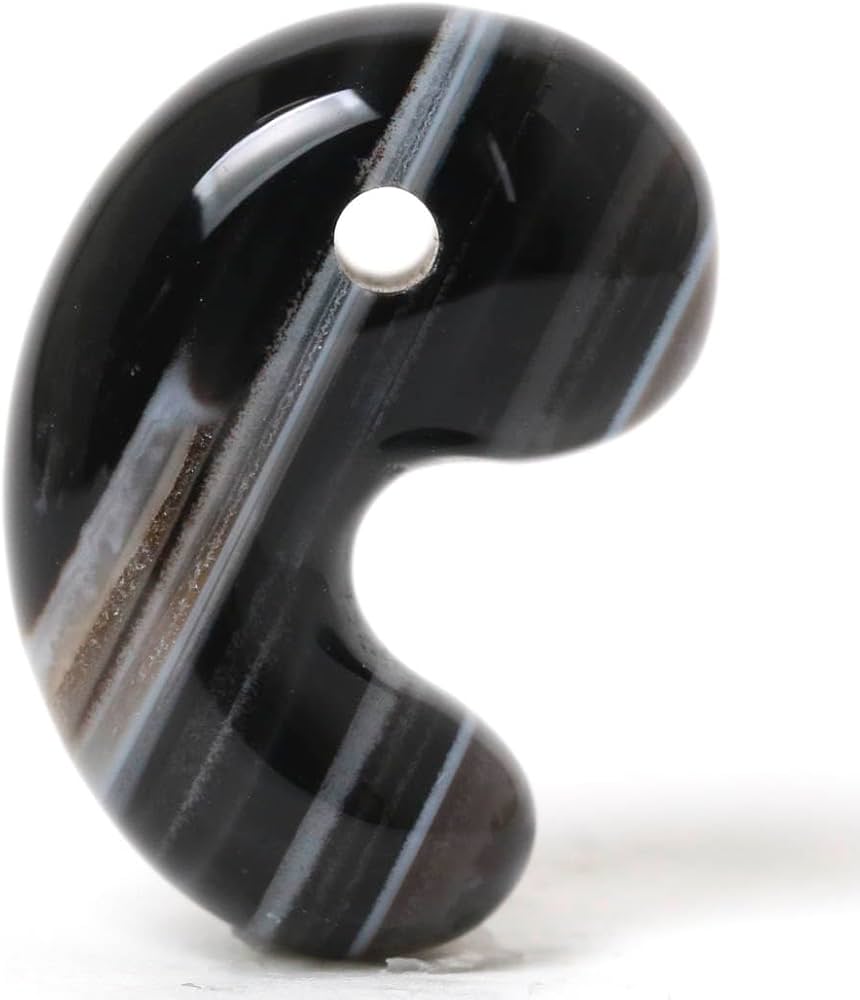 Amazon.co.jp: [アナヒータストーンズ] 出雲型勾玉 (天眼石