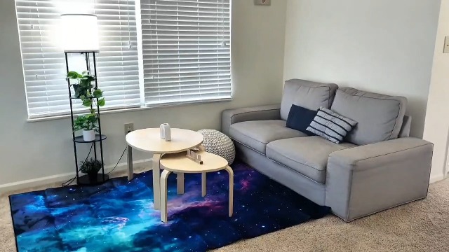 Tapete decorativo Galaxy 80x120 cm azul oscuro miniatura 7