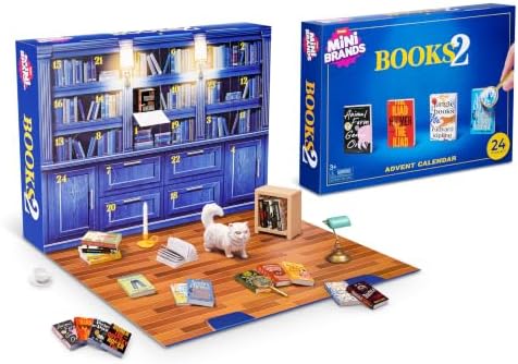 Calendario de adviento de Mini Brands de libros Serie 2