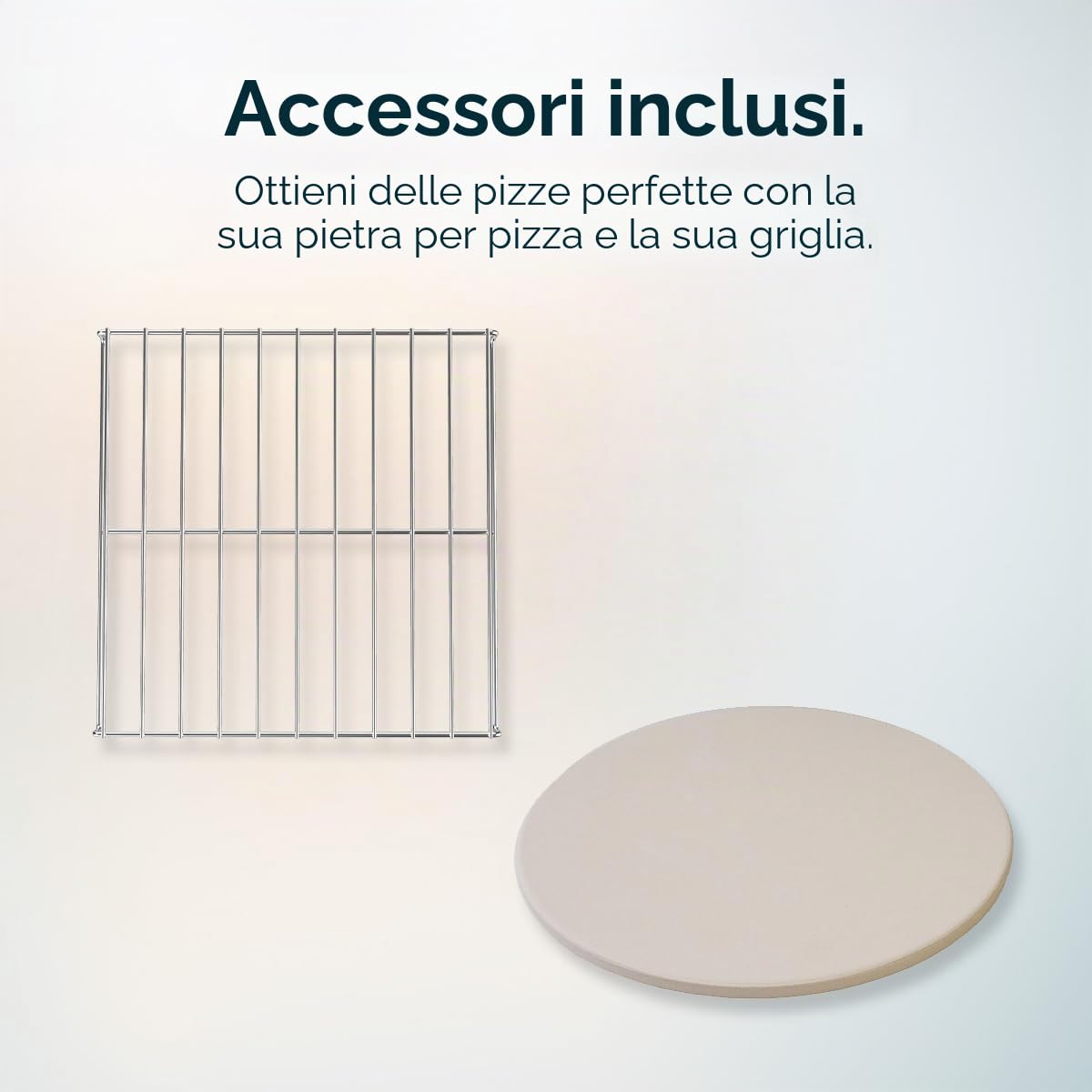 Cecotec Forno Elettrico per Pizza con Finestra Pizza&Co Tifosi. 1700W, Capacità 12 Litri, Controllo Digitale, Acciaio Rivestito, 8 Funzioni, Timer, Temperatura 80°C - 430°C, Luce Interna