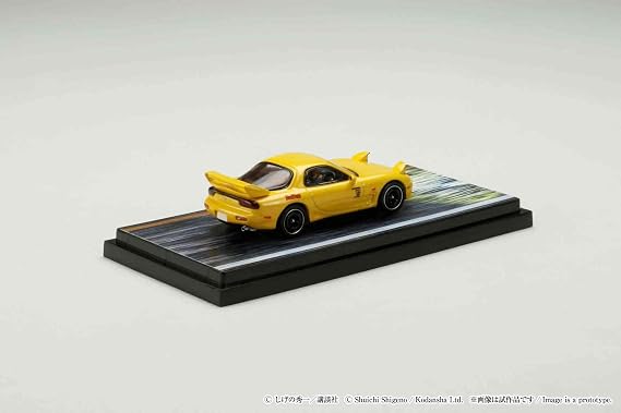 1/64 MAZDA RX-7 (FD3S) RED SUNS/Initial D VS Nakazato Keisuke Takahashi Driver Figure Included, HJ645007DB