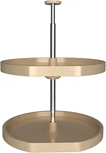 Rev-A-Shelf 2-Shelf D-Shape Lazy Susan