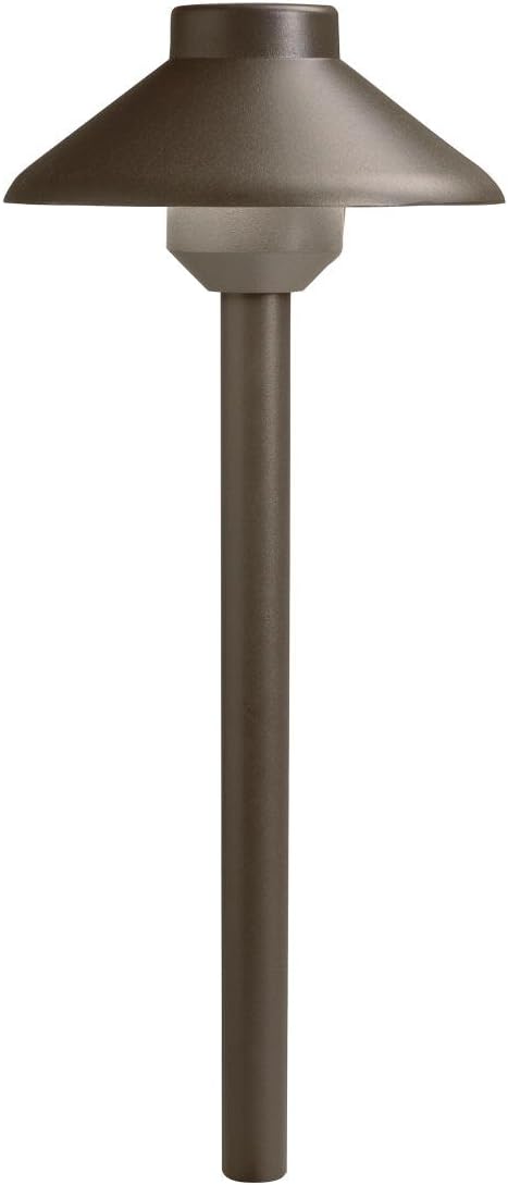 🔥 Crazy Deals Kichler 15821AZT Llenita LED Path, Textured Architectural Bronze