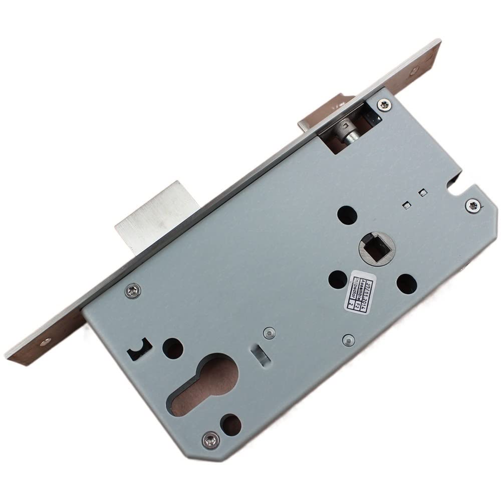 Serratura Porta Corpo della serratura porta interna da infilare in acciaio inossidabile Accessori del corpo meccanica linguetta silenziosa(50mm)