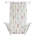 Zenna Home Wild Flower Peva Shower Curtain Liner, Floral