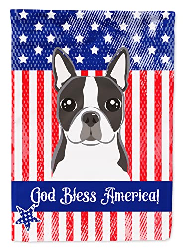 Drapeau Boston Terrier grand format pour mât de maison et déco jardin extérieure