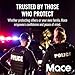 Mace Pepper Spray Gun Holster - Heavy Duty, Secure Snap Closure, Belt Hoop Attachment for Easy Access & Quick Draw, Compatible with Mace Pepper Gun 2.0 - Black