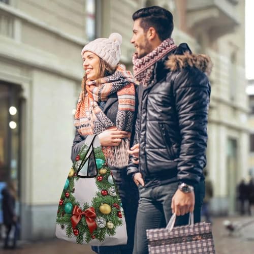 Sac pliable Noël compact pour résoudre le manque de place lors de vos courses de fête - 6