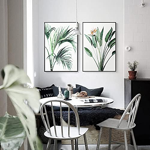Art mural plantes succulentes affiche cactus et fleurs en toile 50x70cm