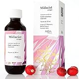 D-Mannose + Cranberry, Blasenentzündungen, Candida, Harnwegsinfektionen Angezeigt, Midacist Sirup 200ml, Made in Italy