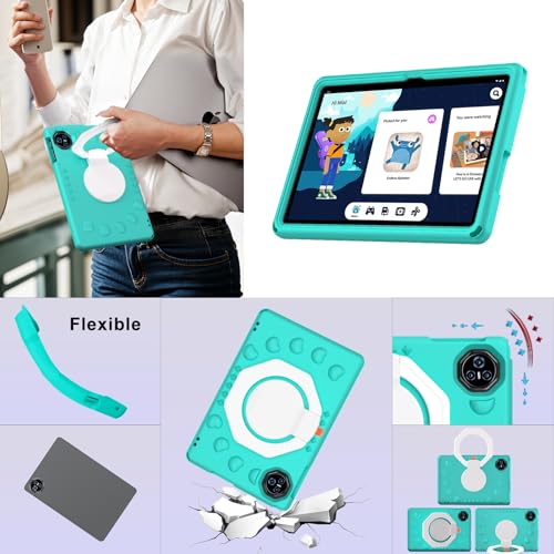 Image of Tablet 11 inch Android Tablet 24GB RAM+256GB ROM /2TB TF, 2026 Tab PC with 2.0GHz Octa-Core, Large Screen, EVA Shockproof, (13+5) MP Camera, 8000mAh, Widevine L1, 5G WiFi, GPS, BT5.0(Green)