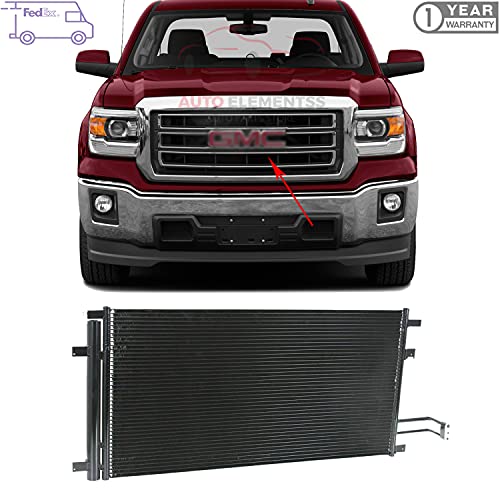 New A/C Condenser For 2014-2017 Chevrolet Silverado / Gmc Sierra 1500 Direct Replacement 84537373 #TOP1