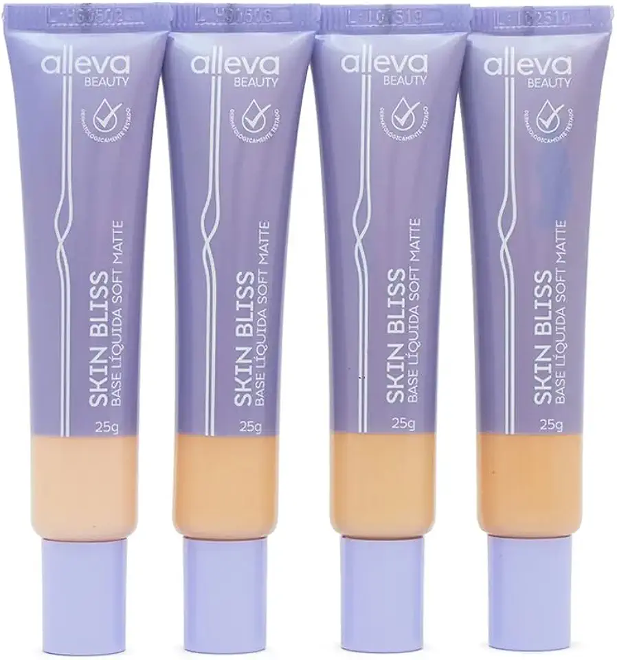 Base Liquida Soft Matte Skin Bliss Cor 11, 25G- Alleva