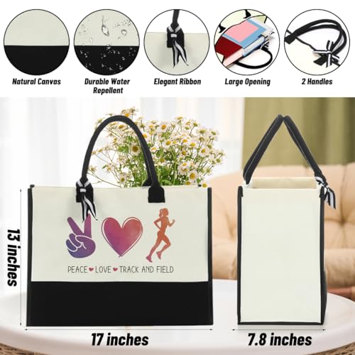 KDXPBZ Sports Canvas Tote - Soccer, Tennis, Softball & Football Gift Bag - Travel & Beach Sports Bag2