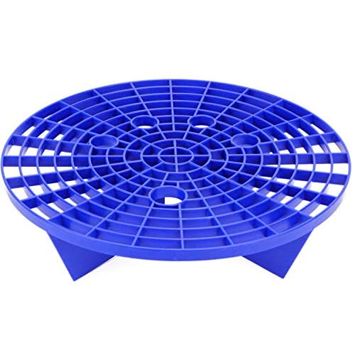 VIKING Automotive Bucket Insert Grit Trap for Car Wash and Detail Kits, Helps Remove Dirt and Debris from Microfiber, Mitts, Cloths, and Sponges, Blue