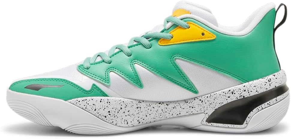 PUMA Mens Genetics Speckle Basketball Sneakers Shoes - Grey - Size 7.5 M
