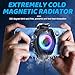 Jremreo 2-in-1 Magnetic & Clip-On Phone Cooler – Semiconductor-Powered Gaming Cell Phone Cooling Fan Radiator for iPhone/Android/iPad/Tablet – Gaming, Video Calls, Live Broadcasting, and Vlog Use