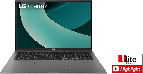 LG gram 17 (2025) — šoninis vaizdas