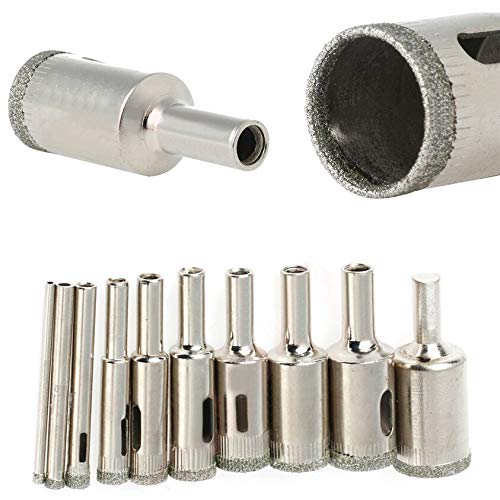 Brocas de diamante 10 piezas juego 3-20 mm miniatura 3