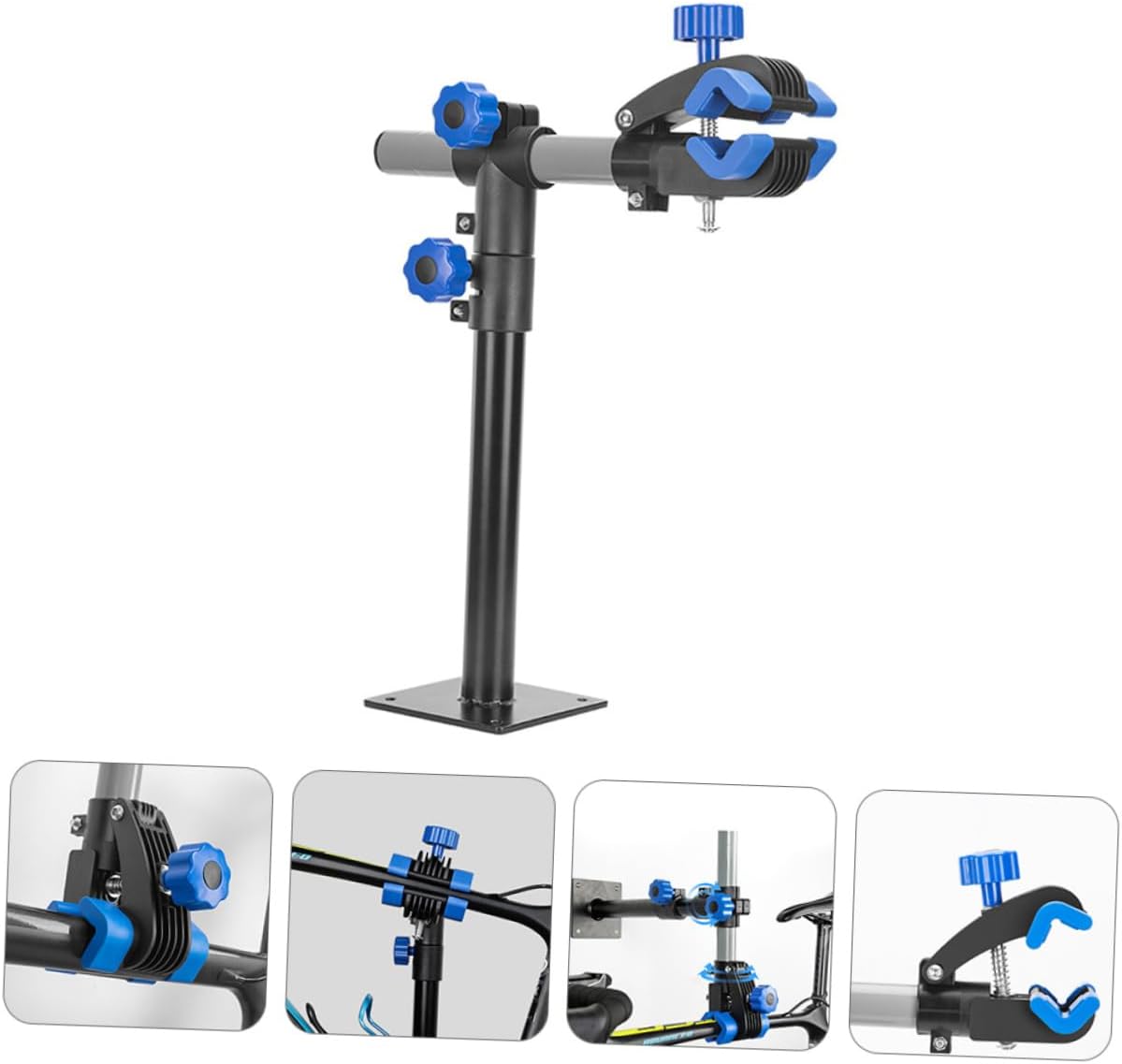 Totority Maintenance Rack Bike Stand Vertical Wall Mount Clamp Multi-angle for Bikes