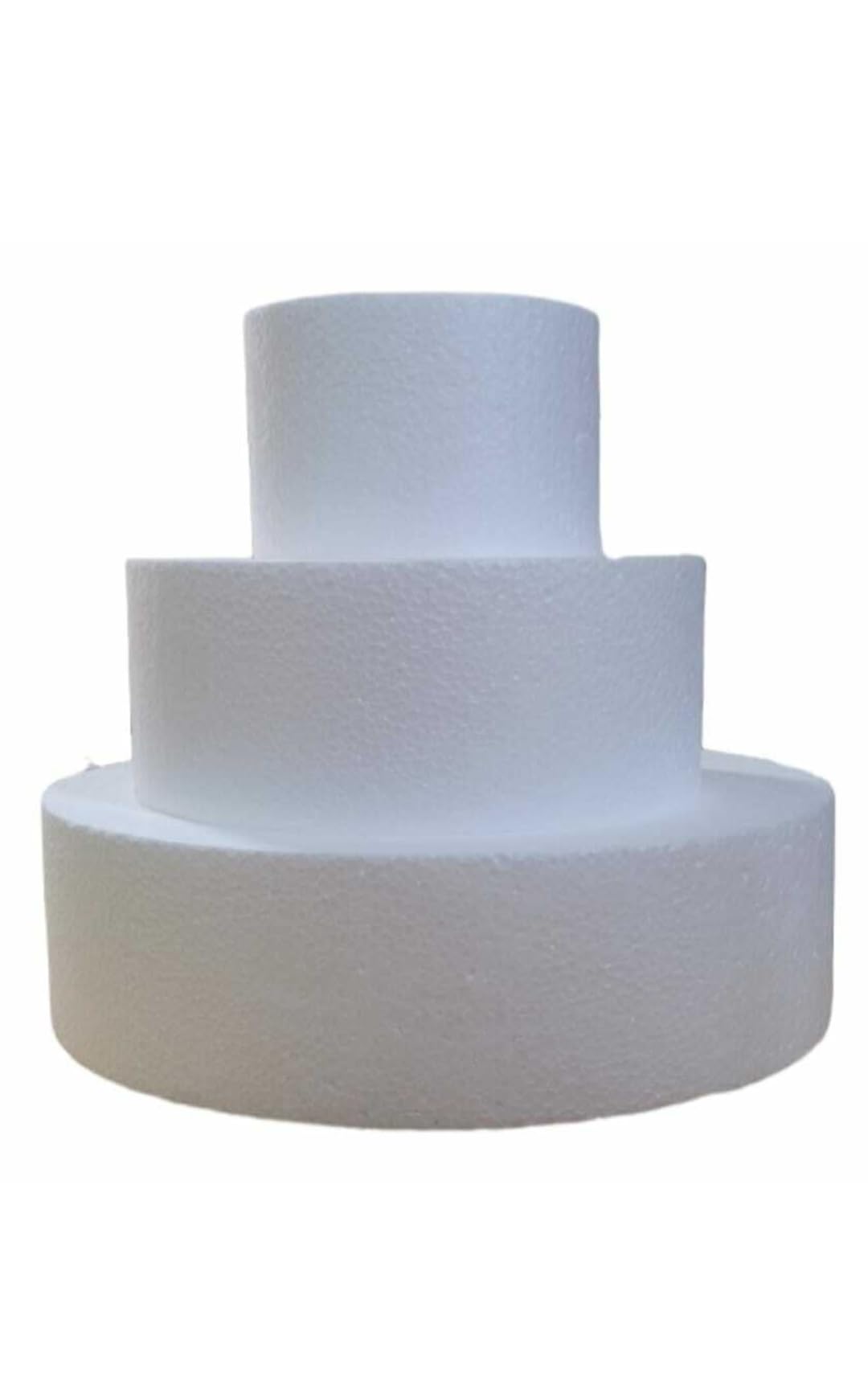 Faux gâteau en polystyrène 3 étages support pour gâteaux de bonbons et guimauves