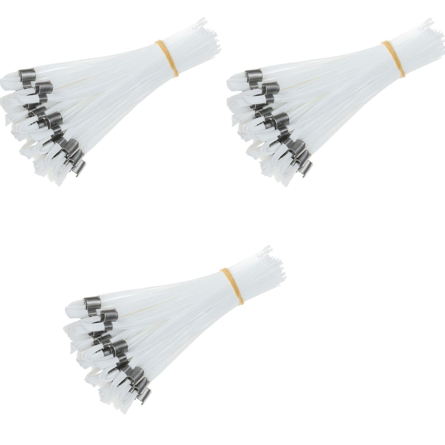 Stake Chaser Ground Marking Whiskers White 6 Inch 75-Count for Survey, Landscape Design, Construction Markers, Property Line Markers, Trail Markers