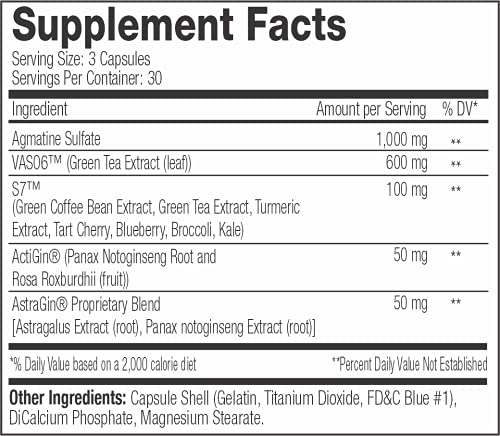VasoForce XT- Nitric Oxide Support Supplement for Pumps, Vascularity, Performance & More - Thumbnail 4