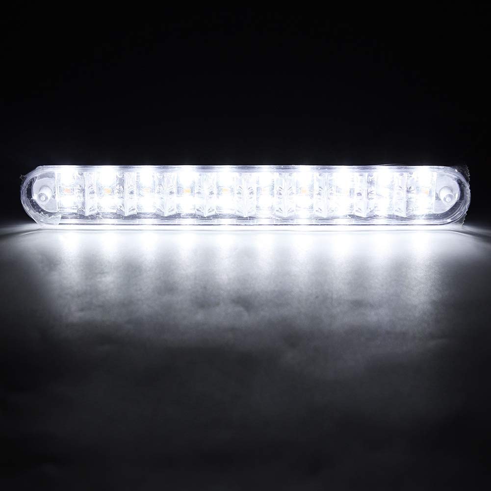 Światła do jazdy dziennej, światła do jazdy dziennej Led, akrylowe światło Led 5050 30led podwójne kolory światła do jazdy dziennej Drl Turn Lamp Fit for Car