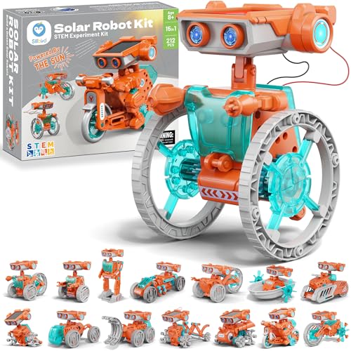 Sillbird 15-in-1 Solar Roboter Kinder Spielzeug, Solar und...