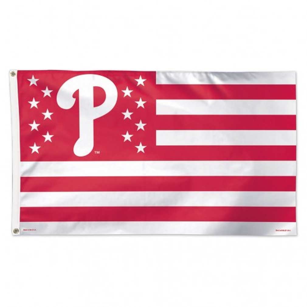 Drapeau de luxe Philadelphia Phillies MLB 02736115 aux finitions premium et résistance supérieure