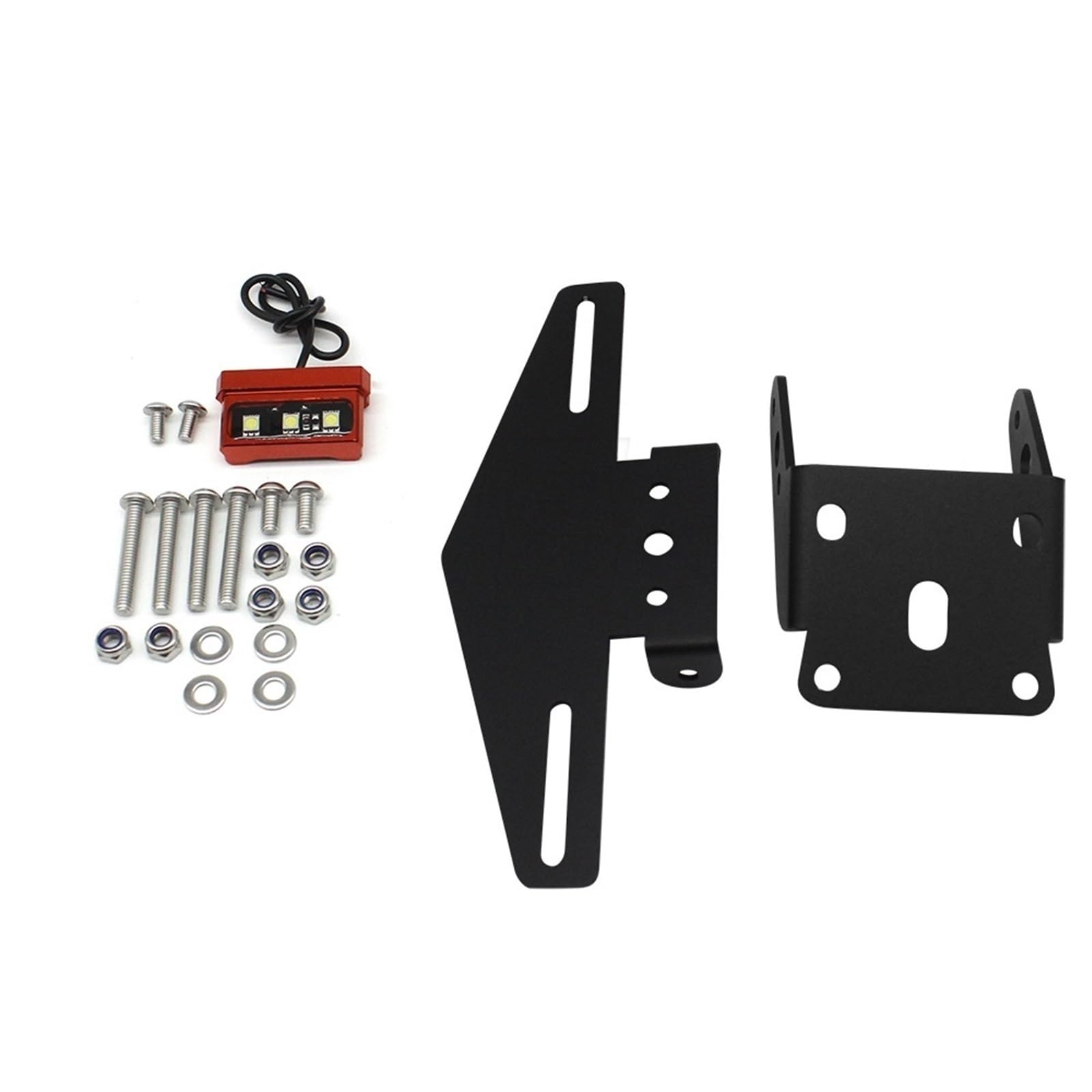 Tablica rejestracyjna Pasuje do DUKE 125 250 390 RC390 Duke 390 Tylna tablica rejestracyjna Motocyklowy uchwyt na światło LED Fender Eliminator Tail Bracket Uchwyt tablicy rejestracyjnej