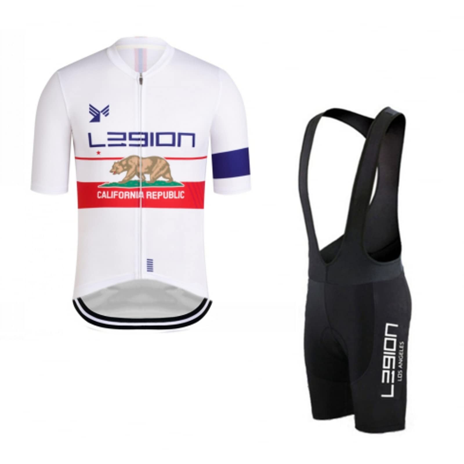 Laser Cut Cuff Pro Team maglia da ciclismo set for uomini, manica corta abbigliamento ciclismo bici pantaloncini con bretelle set gel pad