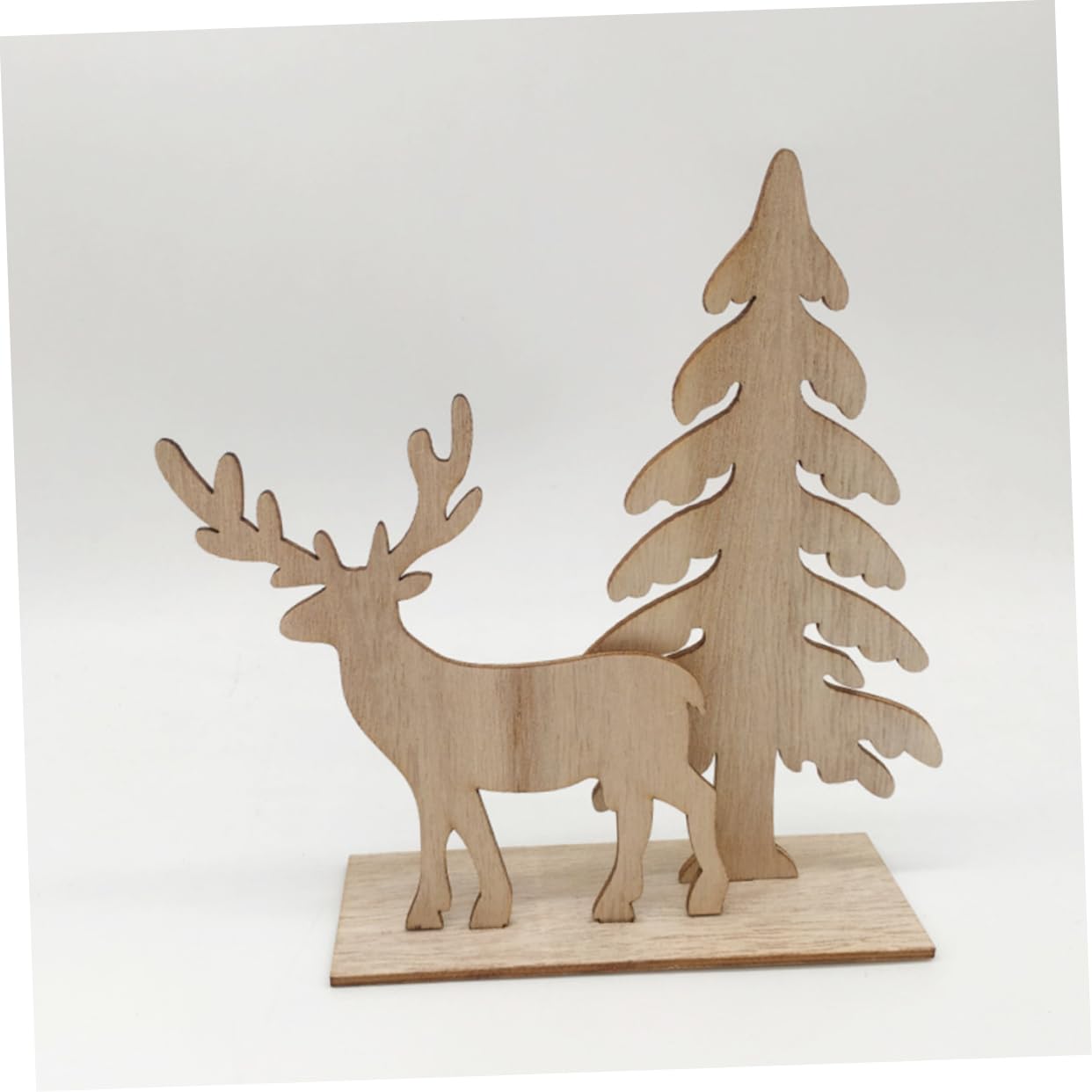 SHINEOFI 16 Pz Decorazioni Natalizie in Legno Di Natale Decorazioni Natalizie Per La Scrivania Progetti Fai Da Te Statuina Da Tavolo Natalizia Natale Da Tavolo Arredamento Di Legno
