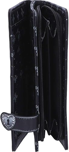 Miniatura 6 de Nemesis Now B5117R0 Edgar Allen Poe Nevermore Raven - Bolso de poliuretano, negro, 7.3in