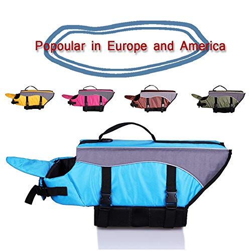 SILD Chaleco salvavidas color Pet tamaño ajustable perro Salvavidas Seguridad Chaleco reflectante para mascotas Salvavidas chaleco de vida de ahorro de perro abrigo para natación surfear, caza(XS)