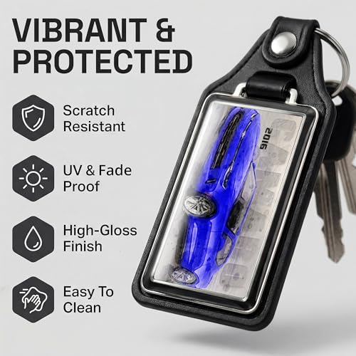 Image of Brotherhood Car Key Chain for Camaro - Classic Models Keychain for Men and Women Gift Key Ring - -