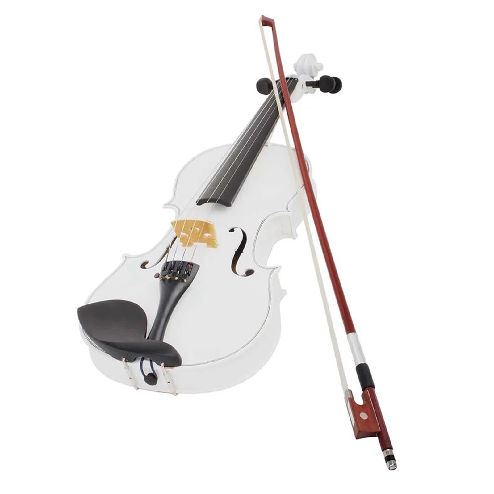 Violino 4/4 Principianti Principianti Studio Pannello In Legno Massello Di Acero Abito Per Con Accessori(Violin)