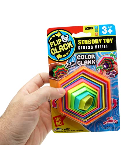 JA-RU Fidget Star Shaped Hexagon Stress Relief Sensory Toys 4812-1