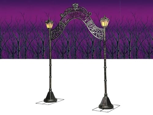 Halloween Manor Archway Prop - 8ft Tall Haunted House Entrance