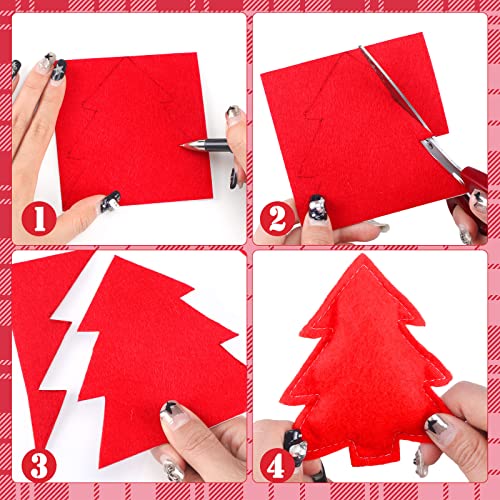 80 Pcs 4 X 4" Self Adhesive Felt Sheets Craft Multi Colored Adhesive Felt Fabric Crafts Felt Squares Paper Sheets With Adhesive Backing For Kids Sewing Diy Craft School Decoration Crafting Projects #TOP3