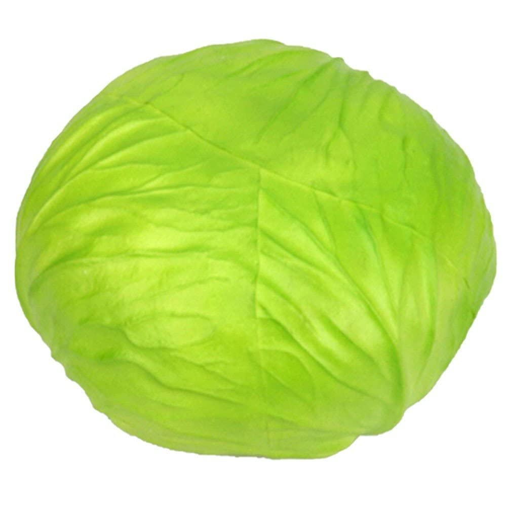 Haowul Style3 Artificial Cabbage Fake Vegetables Simulation Realistic Food Model For Kitchen Home Party Halloween Decoration Display Prop