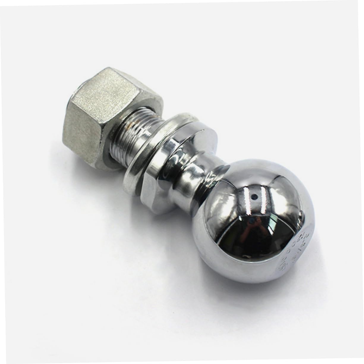 ABOOFAN 2pcs Trailer Ball Accessories Tow Hitch Ball Trailer Balls Trailer Ball Trailer Accessories Trailer Parts Trailer Hitch Heavy Duty Trailer Ball Silver Steel