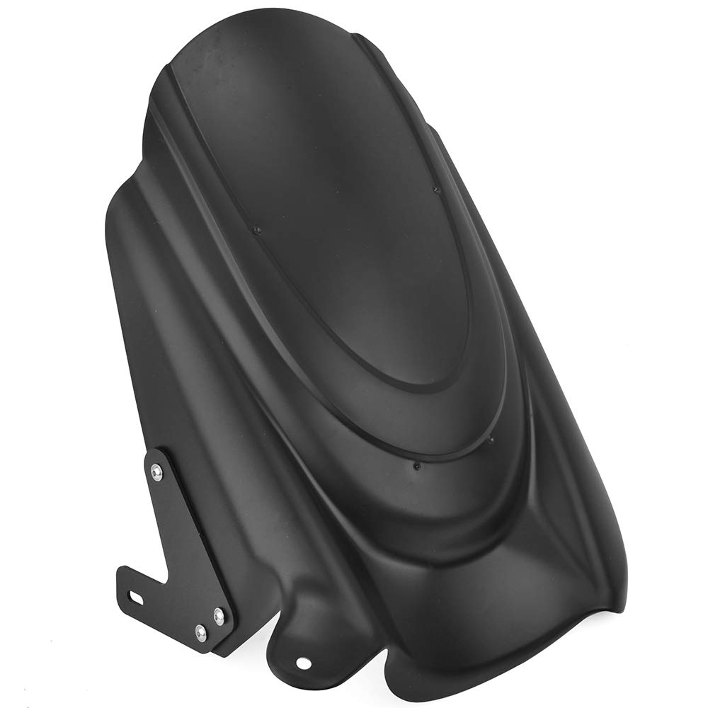 Motorrad Hinterrad-Kotflügel für Versys650 2015 2016 2017 2018 2019 2020 2021 2022 2023 2024 2025 Heck Schmutzfänger Schutz Spritzschutz ADV Sport Reiseschutz (Schwarz)