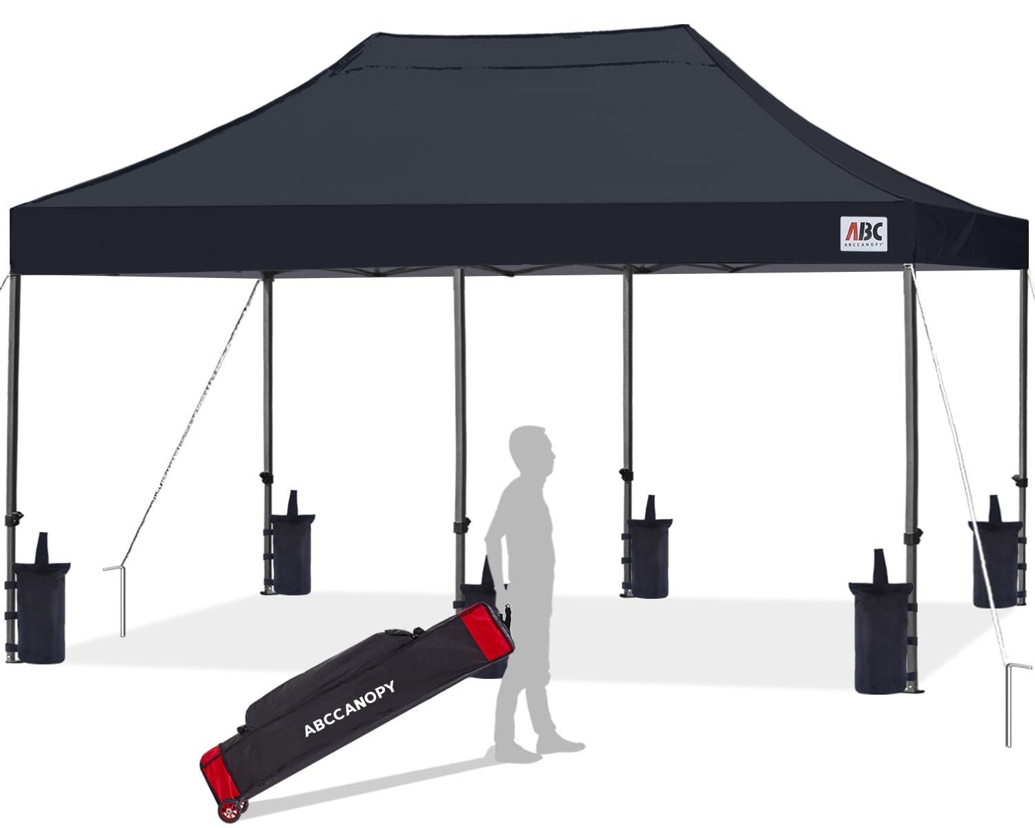Amazon.com : ABCCANOPY Patio Pop Up Canopy Tent 8x16 Commercial