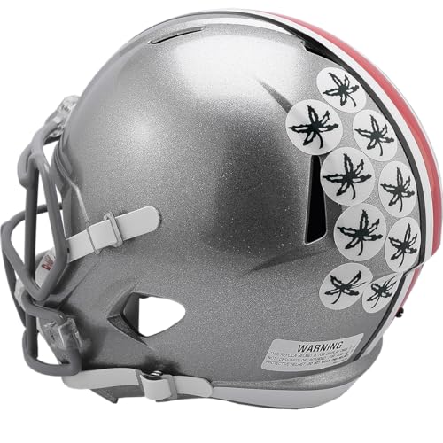 NCAA Ohio State Buckeyes Full Size Speed Replica Helmet, Red, Medium