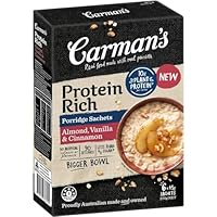 Carman's Protein Rich Almond, Vanilla and Cinnamon Porridge Sachets 270 g