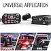 Apex 100-Watt Police Siren and Emergency Vehicle Siren System with Horn and PA Microphone