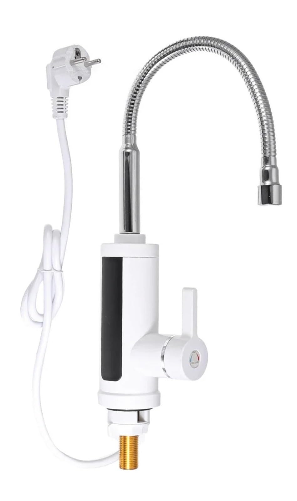Chauffe-eau de cuisine instantané électrique 3000W blanc LED