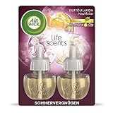 air wick freshmatic dm Life Scents-Technologie: Die Düfte verändern sich kontinuierlich und wirken dank des Zusammenspiels von 3 Duftkomponenten extrem realitätsnah - für ein Dufterlebnis wie im wahren Leben