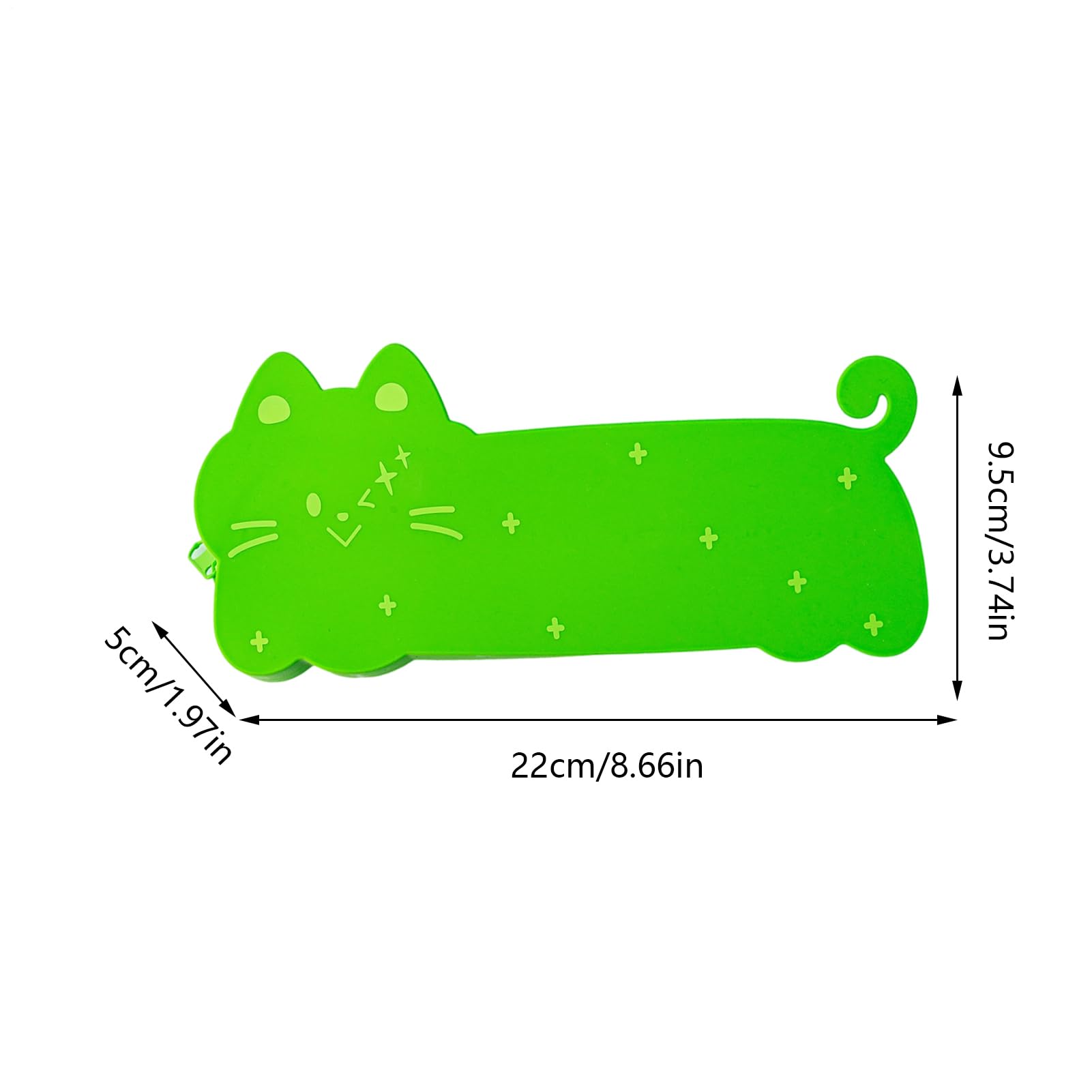 Astuccio Portamatite a Forma di Gatto Borsa Per La Conservazione Degli